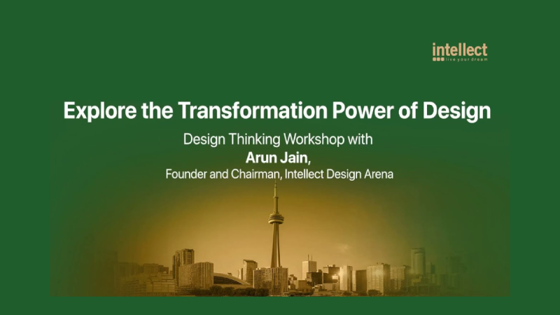 Exploring the transformation power of Design – Design Thinking workshop by Arun Jain